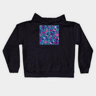 Mosaic Jellyfish Kids Hoodie